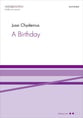 A Birthday SAATBB choral sheet music cover